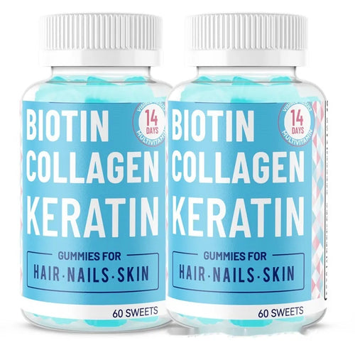 Hair Nail & Skin Biotin Collagen Gummies