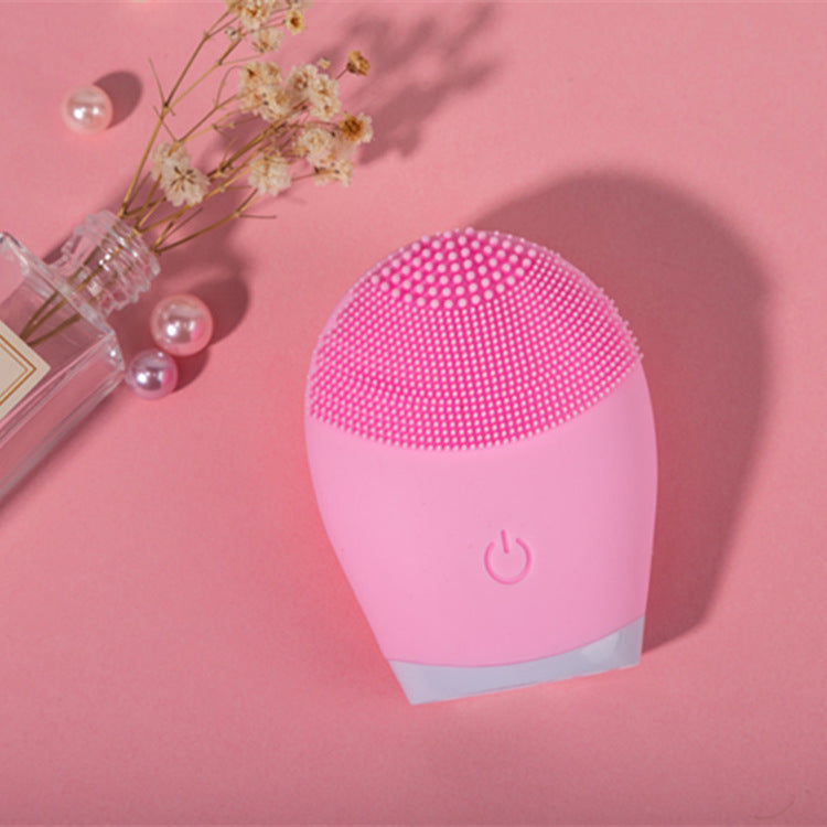 Electric Silicone Facial Cleansing Device